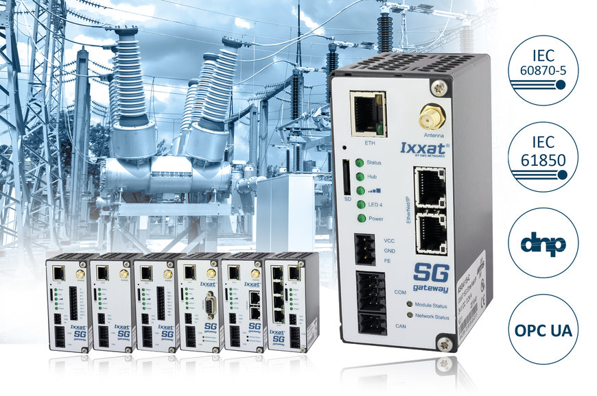 Passerelles Ixxat pour réseaux électriques intelligents : connectivité poussée et sécurité maximale